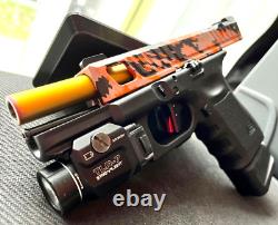 Complete Glock 19 Gen 3 Slide Custom OPMOD Cerakote RMR Cut G19 Upper FREE KNIFE