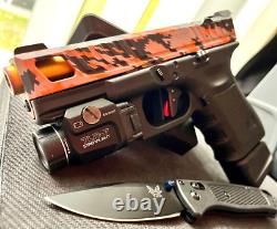 Complete Glock 19 Gen 3 Slide Custom OPMOD Cerakote RMR Cut G19 Upper FREE KNIFE