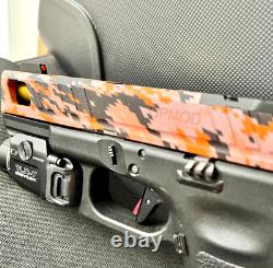 Complete Glock 19 Gen 3 Slide Custom OPMOD Cerakote RMR Cut G19 Upper FREE KNIFE