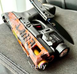 Complete Glock 19 Gen 3 Slide Custom OPMOD Cerakote RMR Cut G19 Upper FREE KNIFE