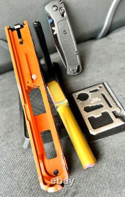 Complete Glock 19 Gen 3 Slide Custom OPMOD Cerakote RMR Cut G19 Upper FREE KNIFE
