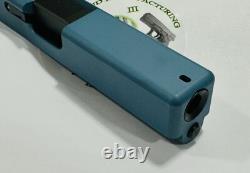 Complete Upper for Glock 19 Gen 1-3 Jesse James BLUE OEM STYLE Slide-9MM-#86
