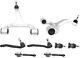 Control Arm Ball Joint Suspension Kit Front Driver & Passenger Side Upper for MB