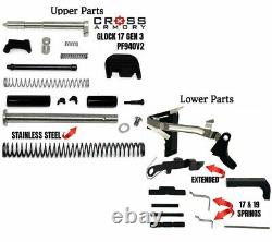 Cross Armory Upper Parts & Lower Parts Kit for GEN 3 Glock 17 / PF940V2