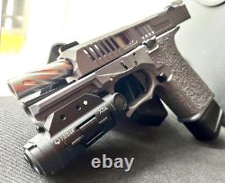 Custom Glock 19 Gen 3 Slide Fluted Barrel RMR Cut G19 Complete Upper +FREE KNIFE
