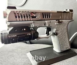 Custom Glock 19 Gen 3 Slide Fluted Barrel RMR Cut G19 Complete Upper +FREE KNIFE
