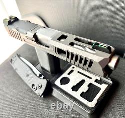 Custom Glock 19 Gen 3 Slide Fluted Barrel RMR Cut G19 Complete Upper +FREE KNIFE