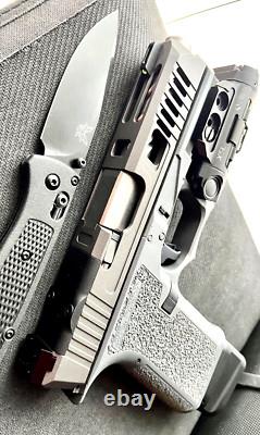 Custom Glock 19 Gen 3 Slide Fluted Barrel RMR Cut G19 Complete Upper +FREE KNIFE