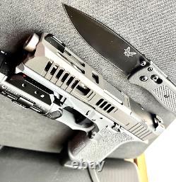 Custom Glock 19 Gen 3 Slide Fluted Barrel RMR Cut G19 Complete Upper +FREE KNIFE