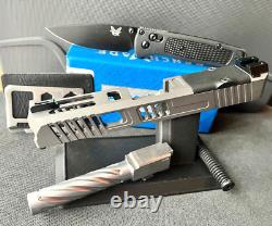 Custom Glock 19 Gen 3 Slide Fluted Barrel RMR Cut G19 Complete Upper +FREE KNIFE