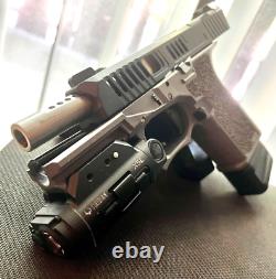 Custom Glock 19 Gen 3 Slide Ported Barrel Complete G19 Upper RMR Cut +FREE KNIFE