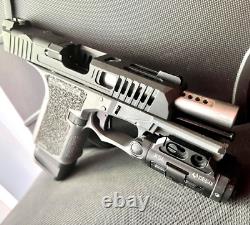Custom Glock 19 Gen 3 Slide Ported Barrel Complete G19 Upper RMR Cut +FREE KNIFE