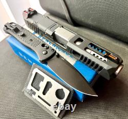 Custom Glock 19 Gen 3 Slide Ported Barrel Complete G19 Upper RMR Cut +FREE KNIFE