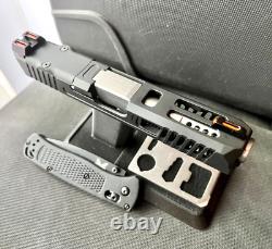 Custom Glock 19 Gen 3 Slide Ported Barrel Complete G19 Upper RMR Cut +FREE KNIFE