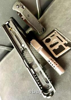 Custom Glock 19 Gen 3 Slide Ported Barrel Complete G19 Upper RMR Cut +FREE KNIFE