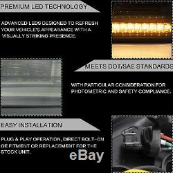 Custom SMOKE Fiber Optic Sequential LED Taillights for 08-17 Mitsubishi Lancer