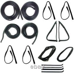 Door Seal Window Sweeps Channel Kit for 73-79 Ford Truck Precision CWK 2111 73