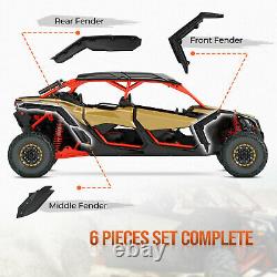 Extended Fender Flares Kit For Can Am Maverick X3 Turbo R 2017-2022 # 715002973