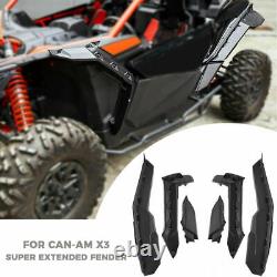 Extended Fender Flares Kit For Can Am Maverick X3 Turbo R 2017-2022 # 715002973