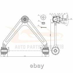 Fit For Chrysler Aspen Dodge Brand New Control Arm Tie Rod End Stering Parts 10x