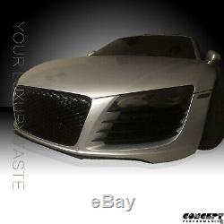 Fit for 07-12 R8 Gen1 Kühlergrill Concept Grille Glossy Black Euro Hex Style