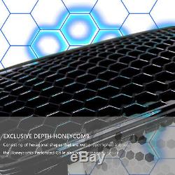 Fit for 07-12 R8 Gen1 Kühlergrill Concept Grille Glossy Black Euro Hex Style