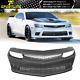 Fits 14-15 Chevrolet Camaro SS Front Bumper Conversion withFoglight Upper Grille