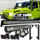 For 07-18 Jeep Wrangler JK Driving 52inch LED Light Bar +22'' +4x 4'' Pods Combo