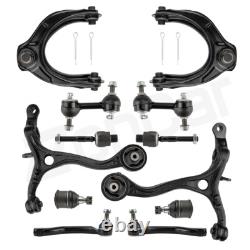For 2008-2012 Honda Accord 12pcs Front Upper Control Arms Tie Rods Ball Joints