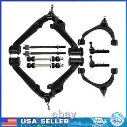 For 2014-2019 Chevy Silverado 1500 Front Upper & Lower Control Arm Tie Rod End