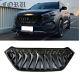 For 2015-18 Hyundai Tucson Carbon Fiber Pattern Facelift Grilles Radiator Cover