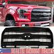 For 2015 2016 2017 Ford F150 Front Grille King Ranch Style WithCam HL GLOSS BLACK