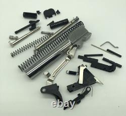 For ALL Glock 17 UP GRADE Slide Parts & ADJ TRIGGER KIT & STAINLESS BARREL G17