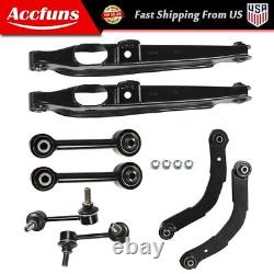 For Dodge Caliber Rear Suspension Control Lateral Toe Arms Sway Bar Links Kit 8x