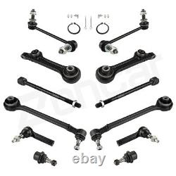 For Dodge Charger Chrysler 300 RWD Front Control Arm Tie Rod Ends Suspension Kit