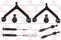 For Dodge Ram 1500 8 Pc Trucks Parts Kit Upper Arms Lower Ball Joint Sway Bar