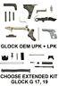 For GLOCK Gen 3 G17 / 19 EXTENDED OEM Upper & Lower Parts Kit Fits 9 millimeter