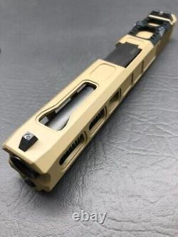 For Glock 17 Complete Slide gen1-3 NEW Cerakote, upper, FDE, Sights