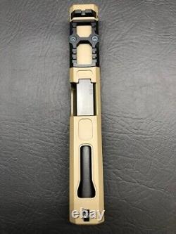 For Glock 17 Complete Slide gen1-3 NEW Cerakote, upper, FDE, Sights