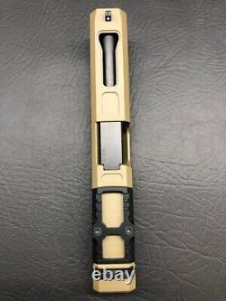 For Glock 17 Complete Slide gen1-3 NEW Cerakote, upper, FDE, Sights