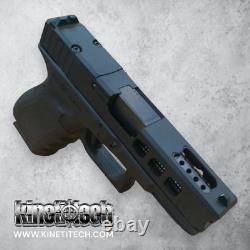 For Glock 17 Complete Slide gen3 RMR Top Port Lightning PORTS Black Barrel