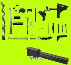 For Glock 17 Gen 3 Lower Parts Kit + G17 Upper Slide Completion Kit 9mm Barrel