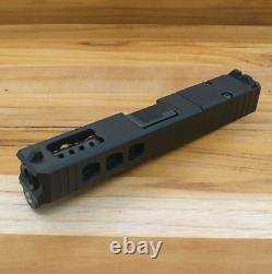 For Glock 19 Complete Slide gen3 RMR Sights Port Lightning PORTS Black Barrel