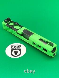 For Glock 19 Slide & Kit PARAKEET GREEN Complete Upper & Lower slide kit Gen 3