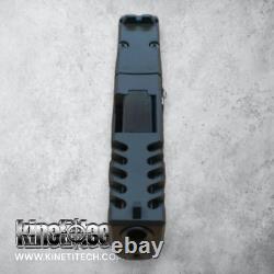 For Glock 26 Complete Slide RMR Lightning Raptor BLACK Barrel OEM SIGHTS