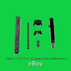 For Glock Gen 1- 3 G17 Upper Slide Parts Kit 9 milimeter Genuine Glock OEM Parts