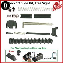 For Glock Gen 1-3 G19 Upper Slide Parts Kit 6.5mm Genuine FACTORY Glock OEM Part