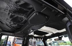 For Jeep Wrangler JL 2018-2023 4Door Hardtop Heat Insulation Roof Cotton Kit 4PC