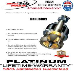 Ford F250 F350 4x4 2008 2010 Lifetime Ball Joint Drag Link Tie Rod Sleeves Kit