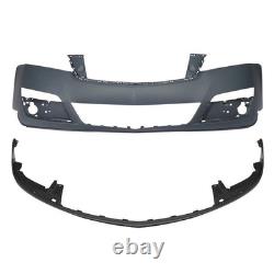 Front Bumper Cover Assembly Kit Set For 2013-2017 Chevy Traverse Lower&Upper